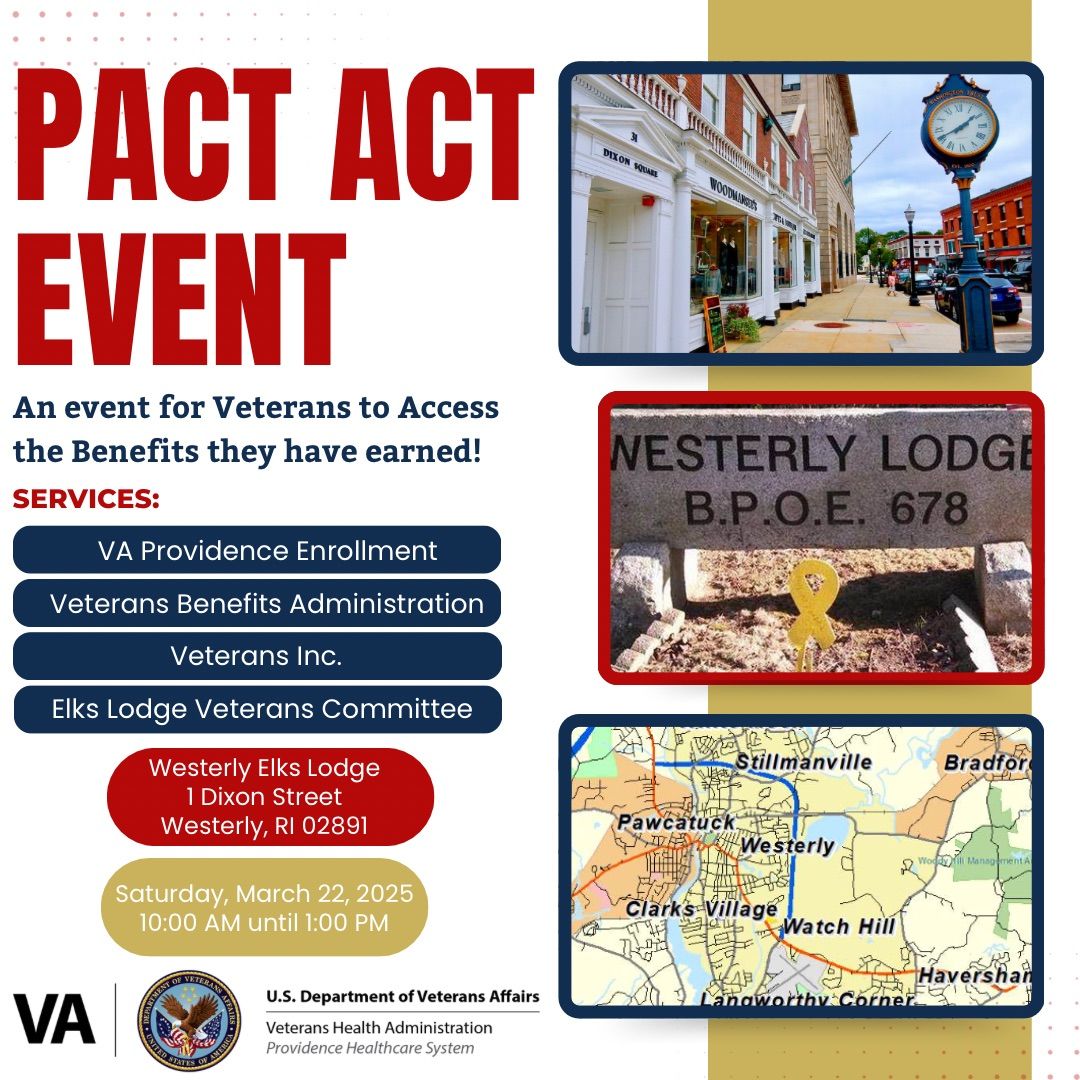 PACT Act Event (Westerly, RI)