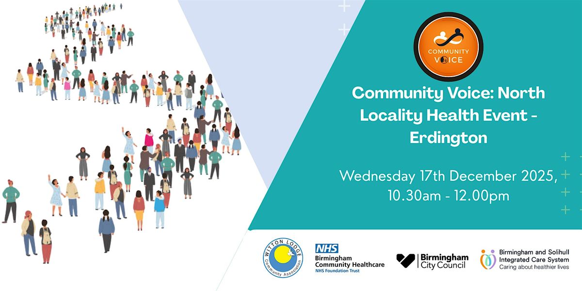 Community Voice: North Locality Health Event - Erdington
