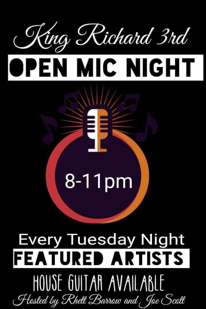 King Richard 3rd Open Mic Night 4\/3\/25 Featuring George Russell 