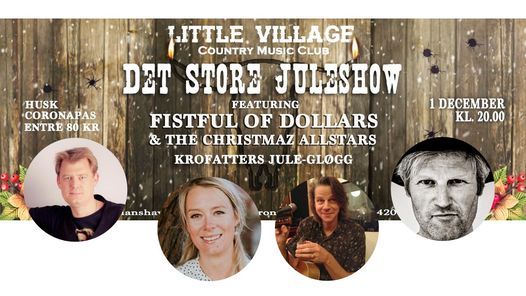 Fistful of Dollars juleshow. Feat: Esben Just, Yuki Badino, Thomas Negrijn og Martin Aaes Pedersen