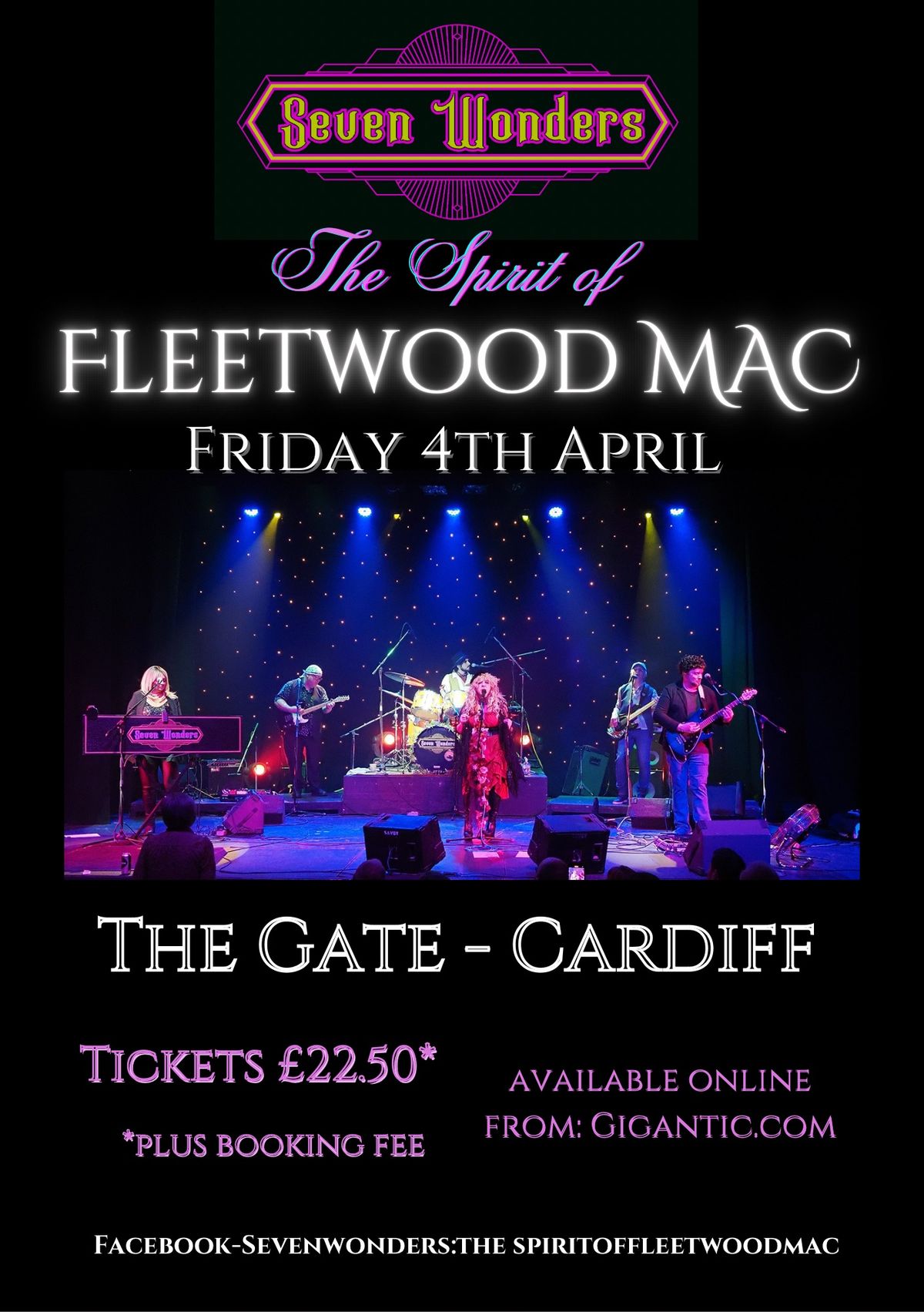 Seven Wonders-Fleetwood Mac Tribute @ The Gate,Cardiff  