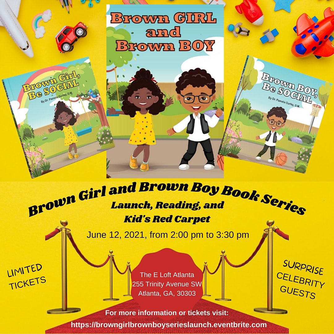 Brown Girl and Brown Boy Book Series Signing, Reading, and Kid's Red Carpet