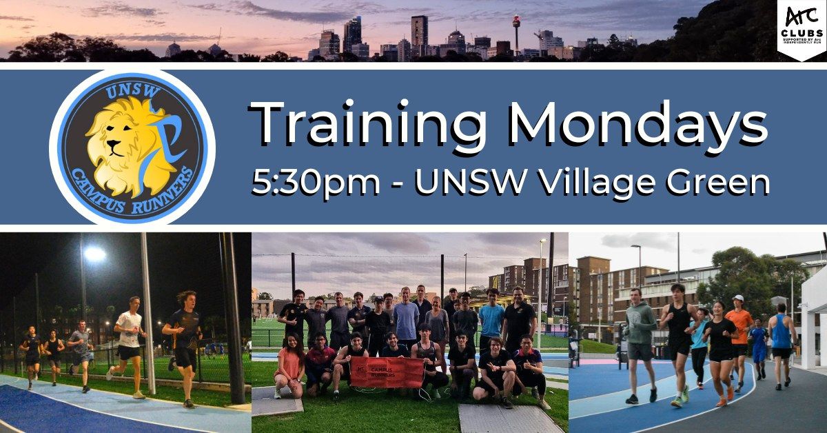 RunSoc Training Mondays!