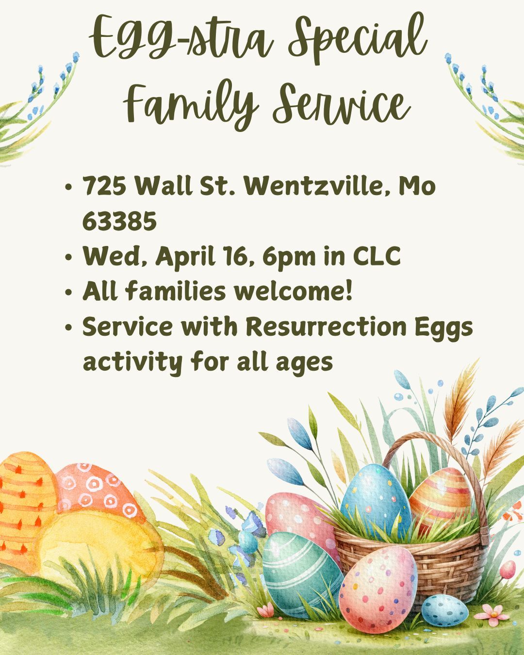 Egg-stra Special Family Service