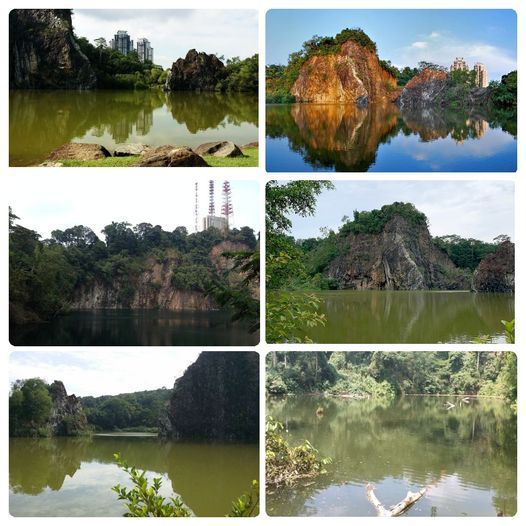 **5 Quarries Walk->Hindhede->Singapore Quarry->Bukit Batok->Little Guilin->Bukit Gombak**