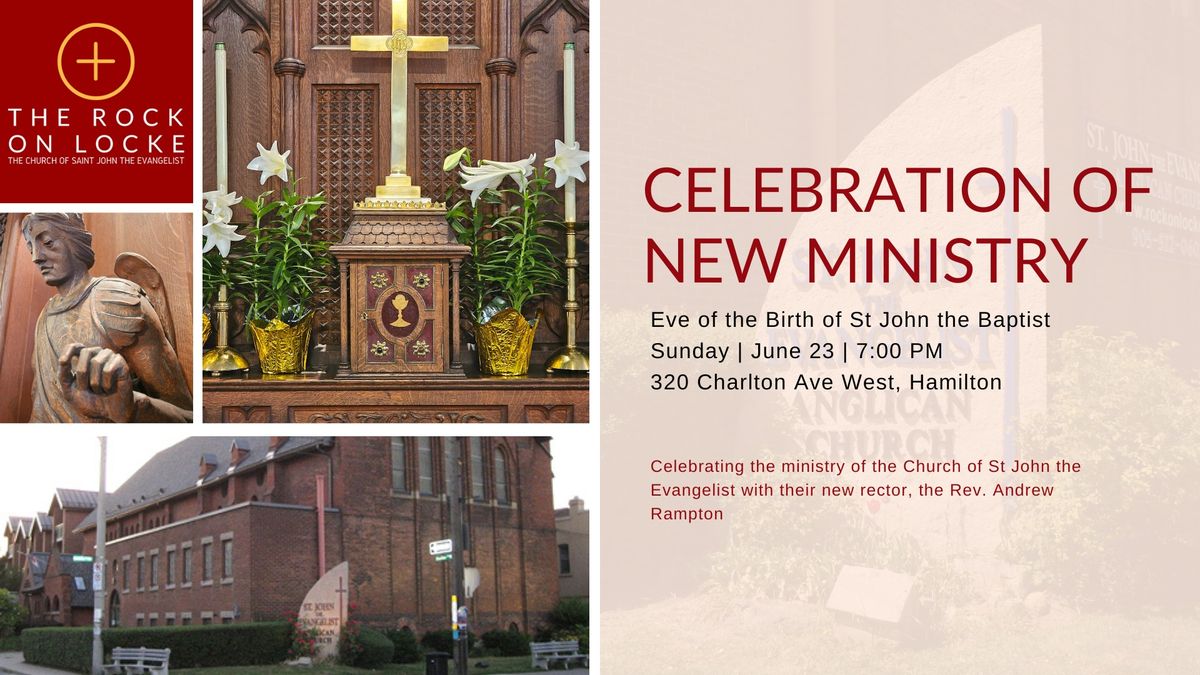 Celebration of New Ministry
