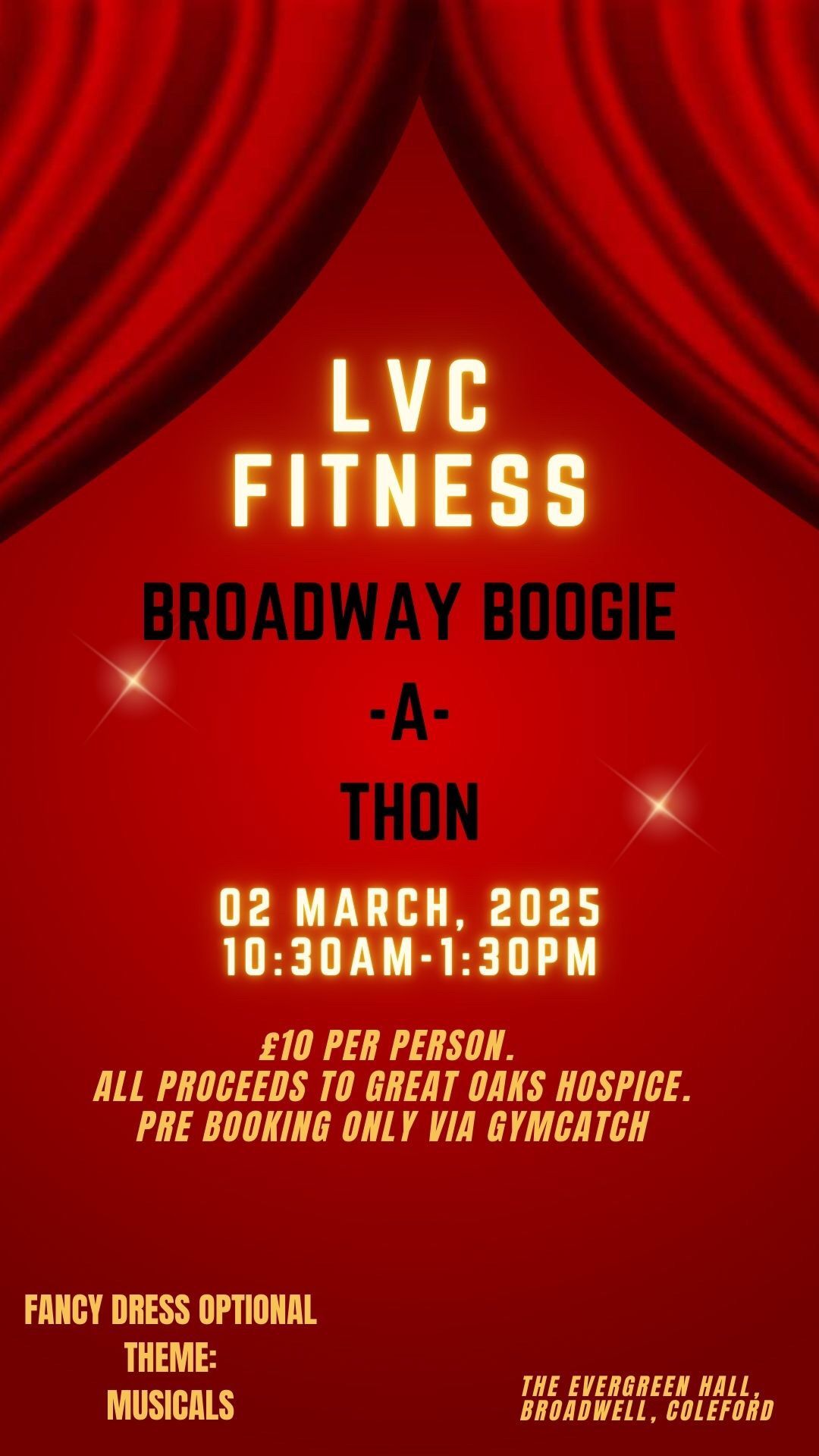 LVC Fitness Broadway Boogie-a-thon for Great Oaks Hospice 