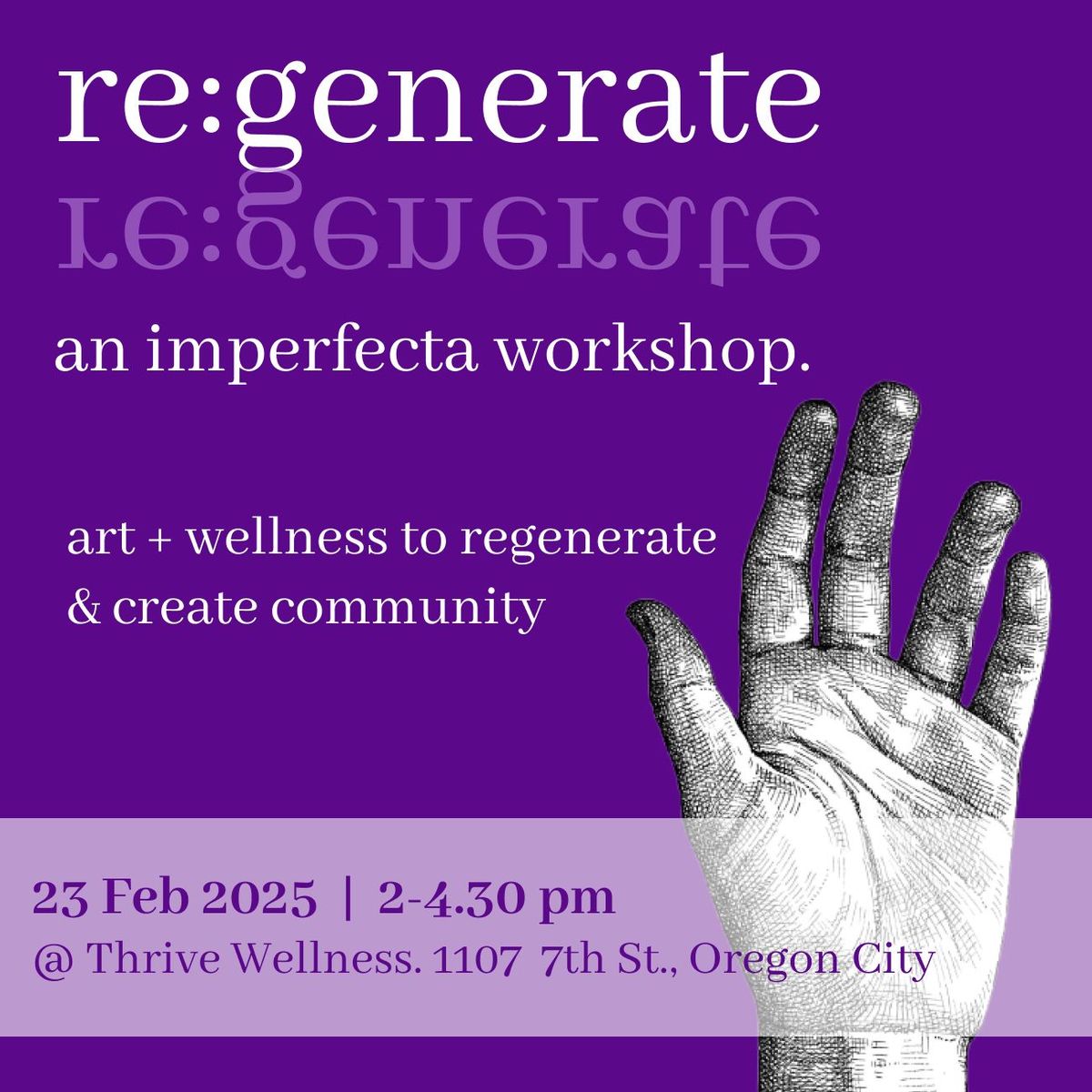 Re:Generate -- an imperfecta workshop