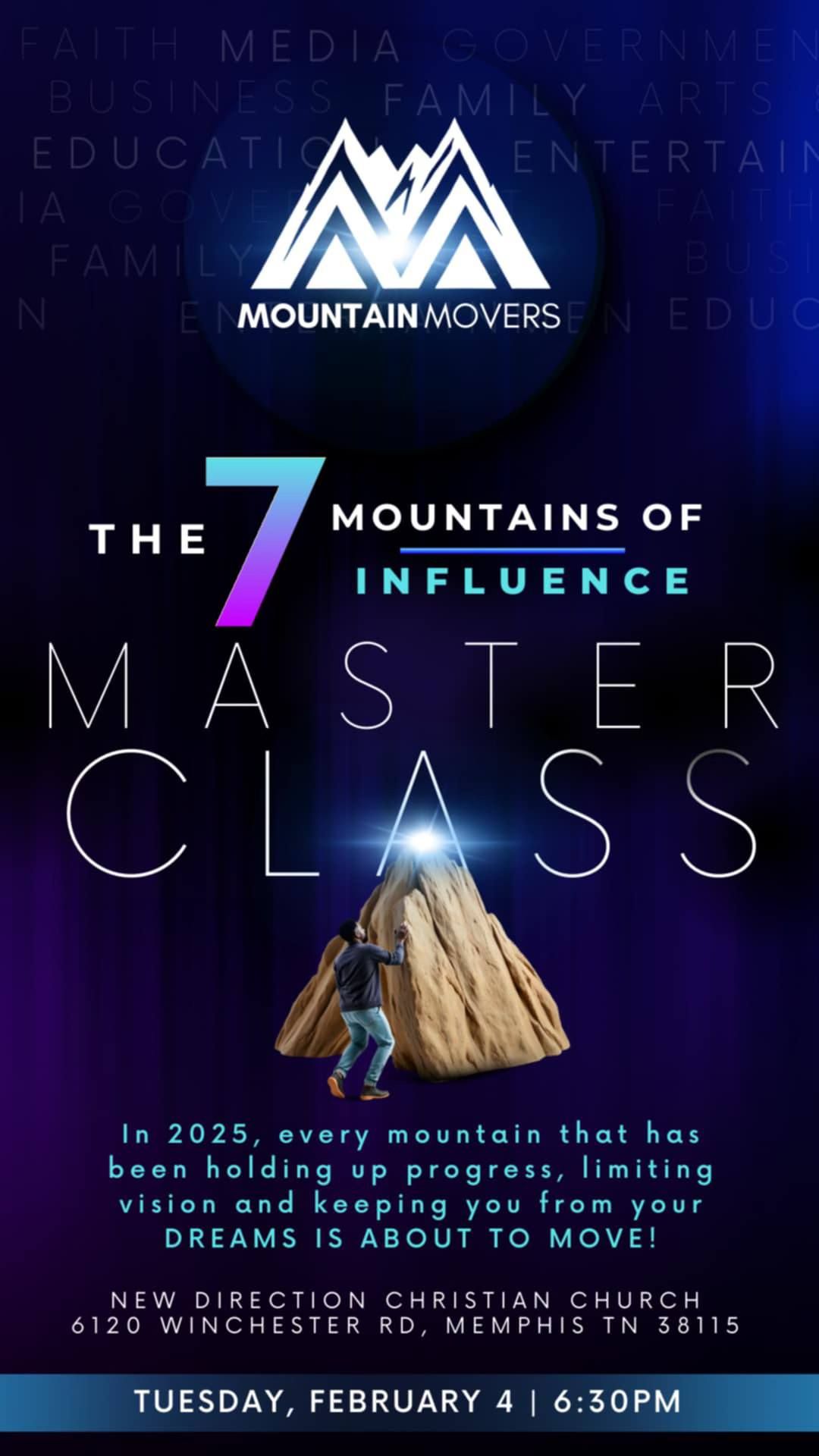 7 Mountains of Influence Master Class | Tuesday Night Bible Study Together