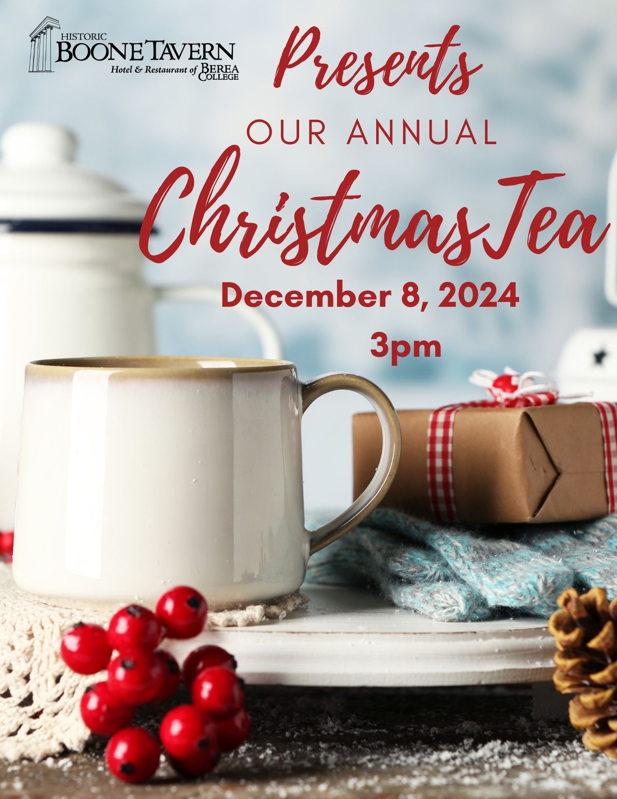 Boone Tavern Annual Christmas Tea