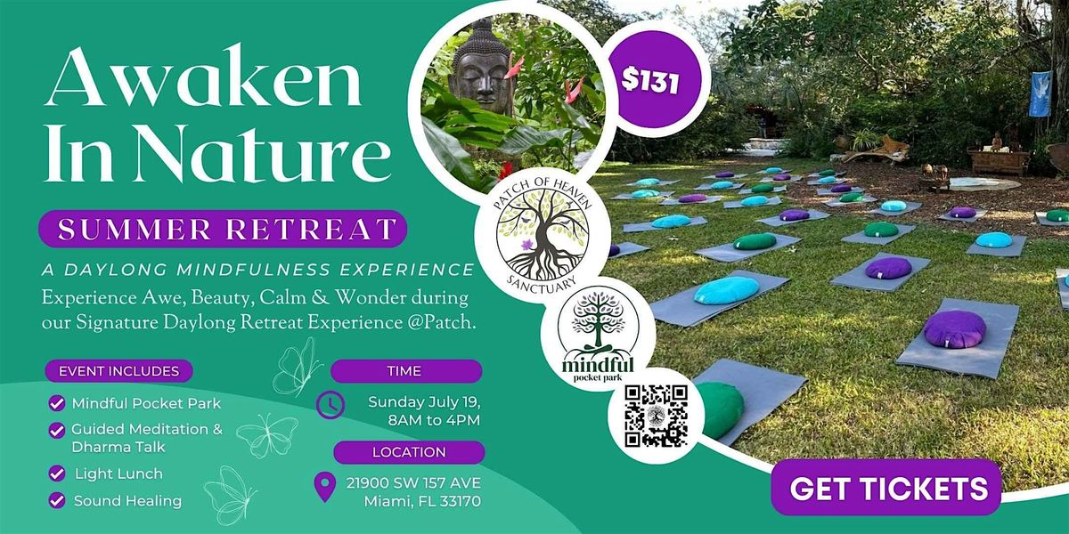 Awaken In Nature Daylong Mindfulness Summer Retreat