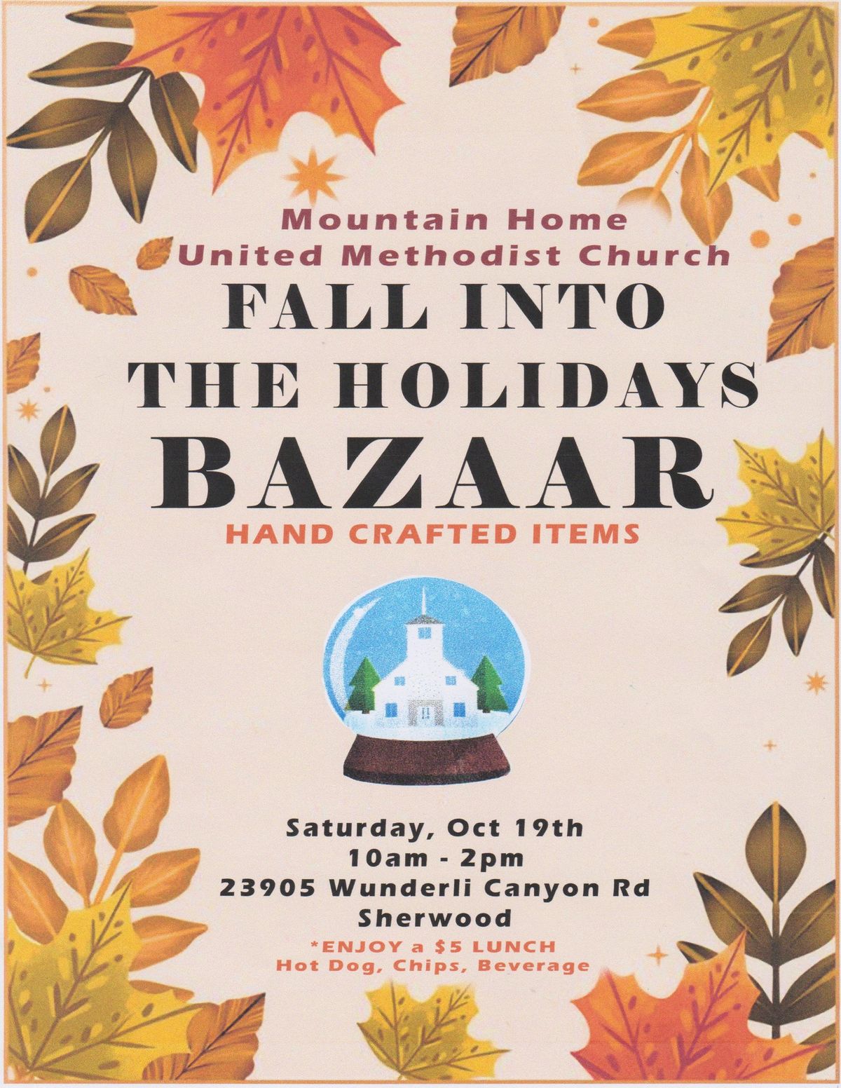 Fall into the Holidays Bazaar