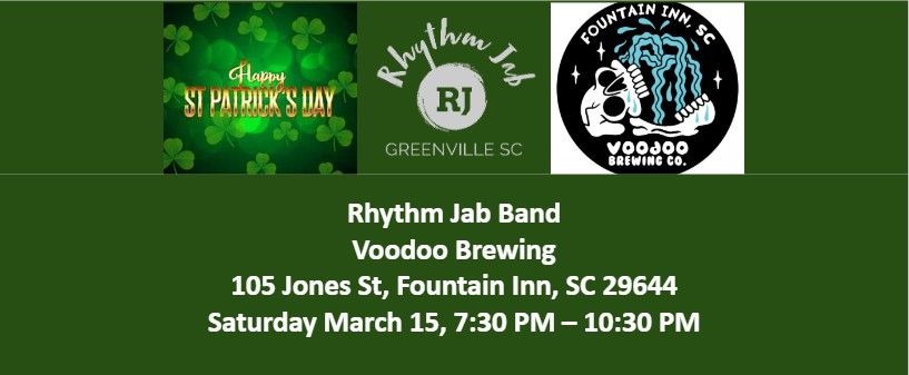 Rhythm Jab @ Voodoo Brewing - St. Patrick's Day Celebration