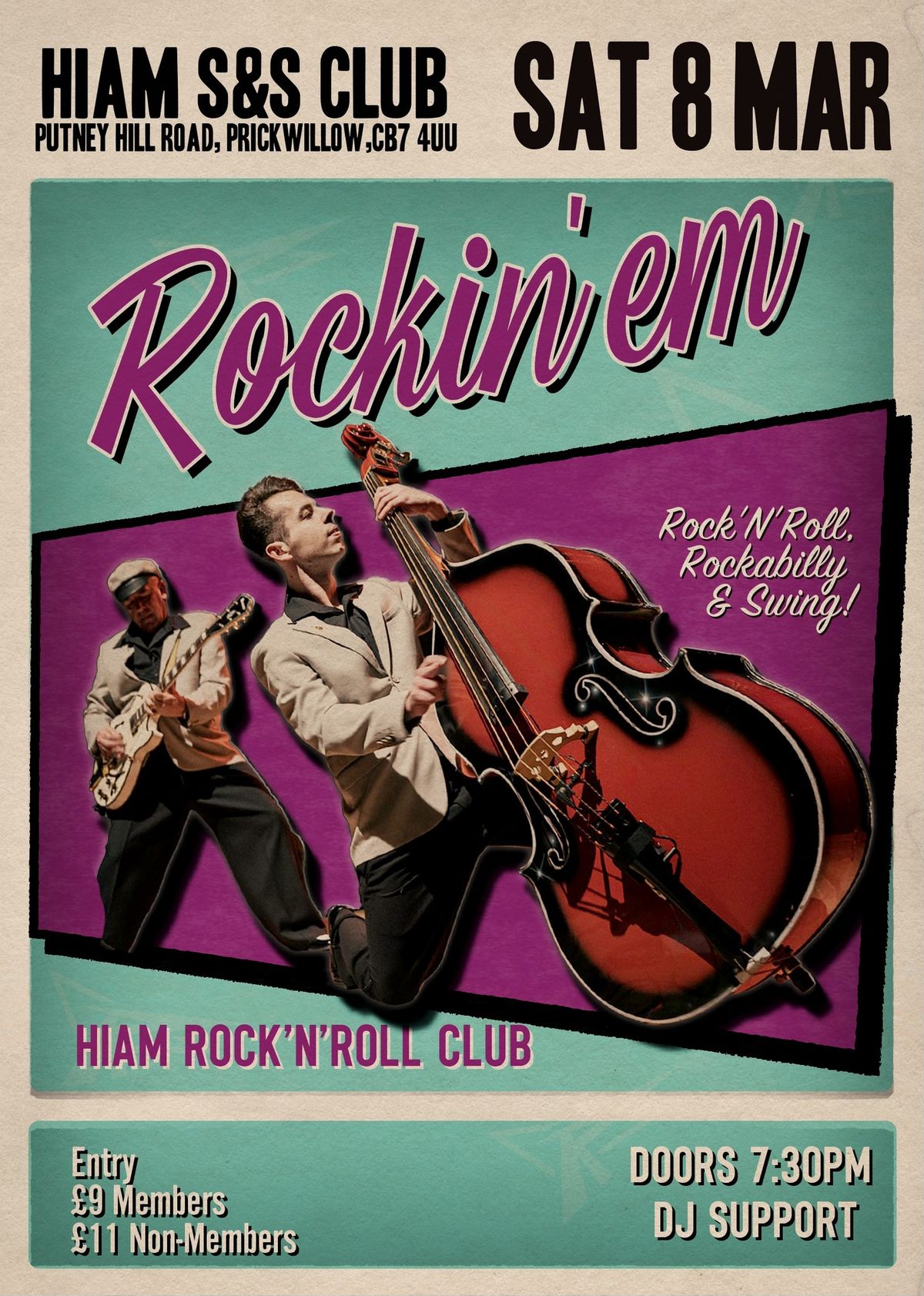 Hiam Rock'N'Roll Night with Rockin'em