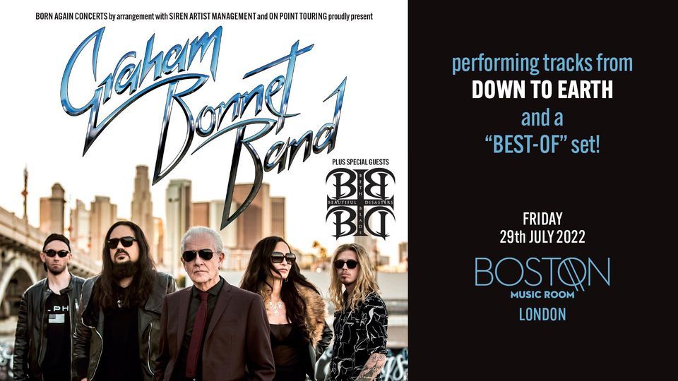 GRAHAM BONNET BAND at Boston Music Room - London