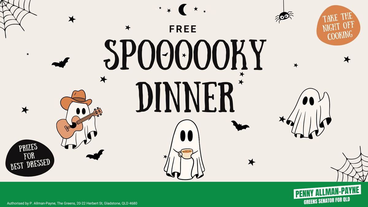 Free Community Dinner ~ Spooky Dinner