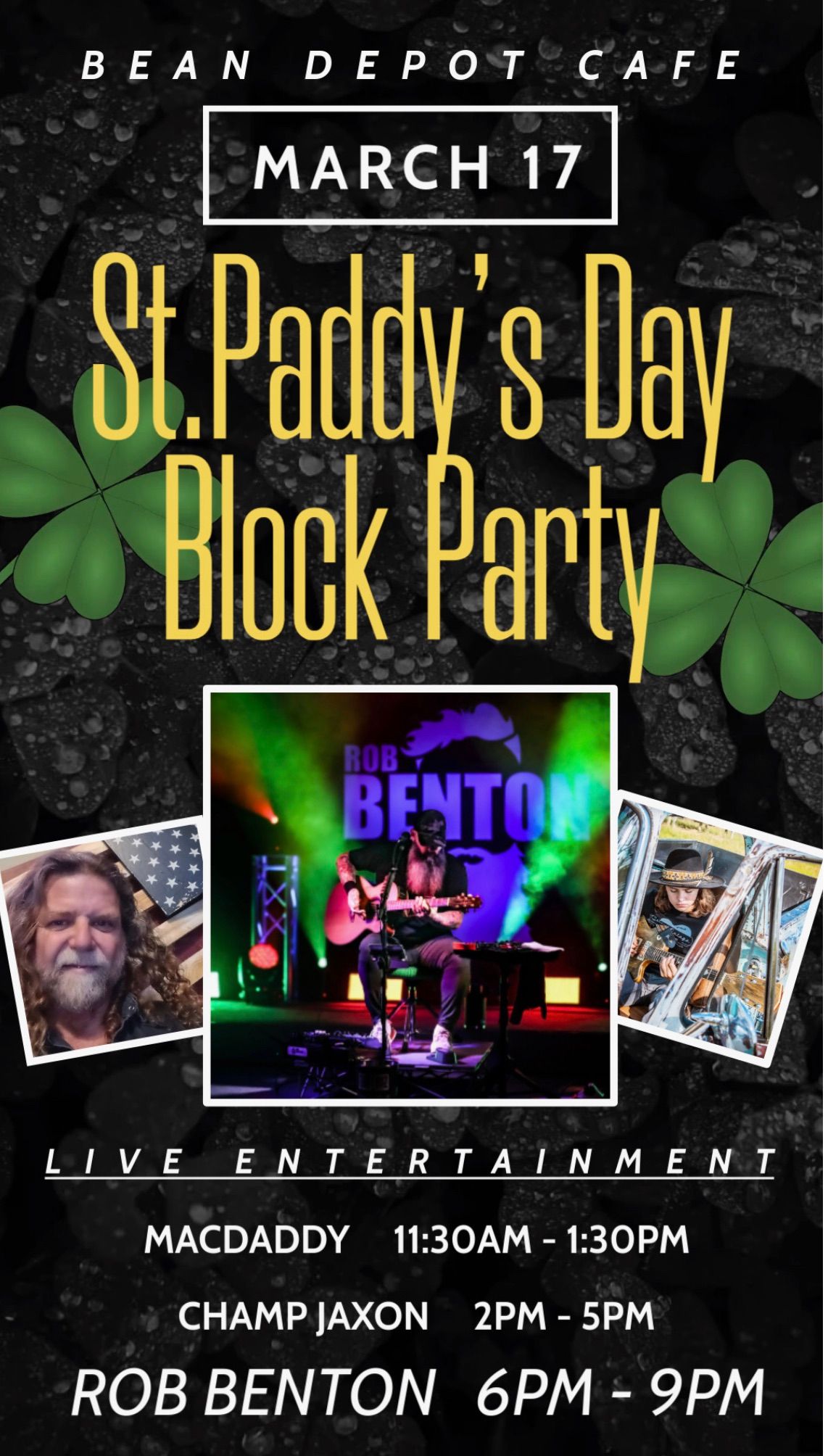 St. Patrick's Day Celebration at Bean Depot