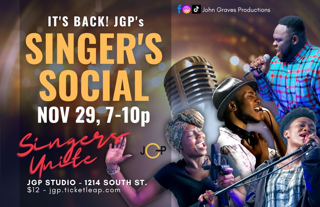 JGP SINGER'S SOCIAL