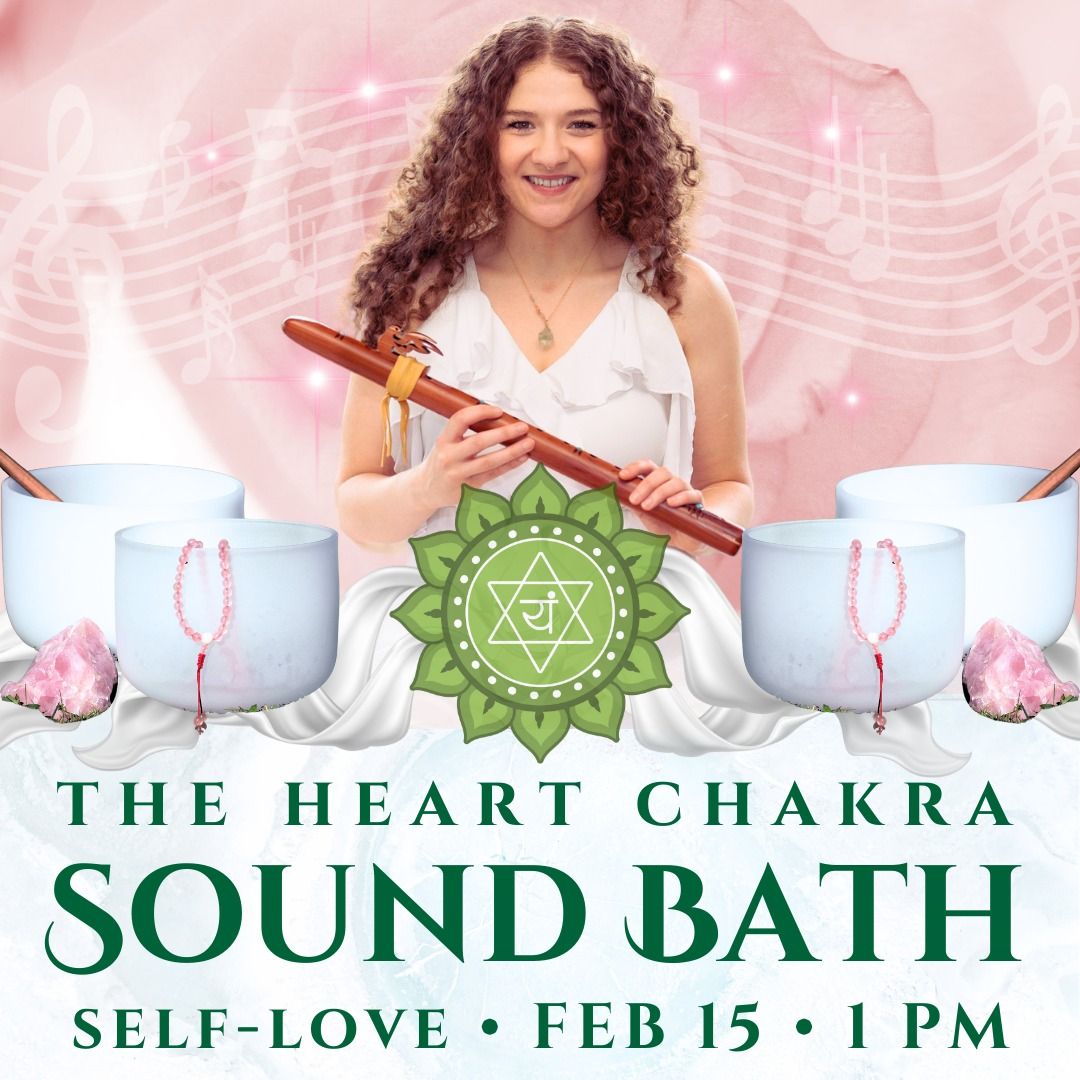 Heart Chakra Sound Bath for Self-Love