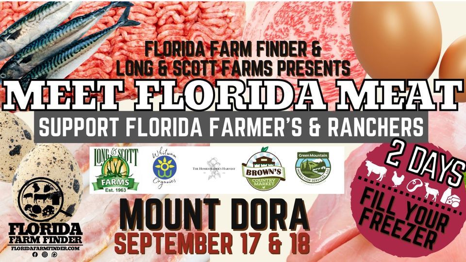Meet Florida Meat 2022, Long & Scott Farms, Mount Dora, 17 September to 18 September