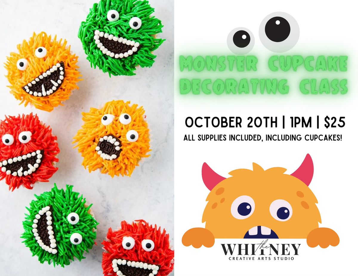 Monster Cupcake Decorating Class