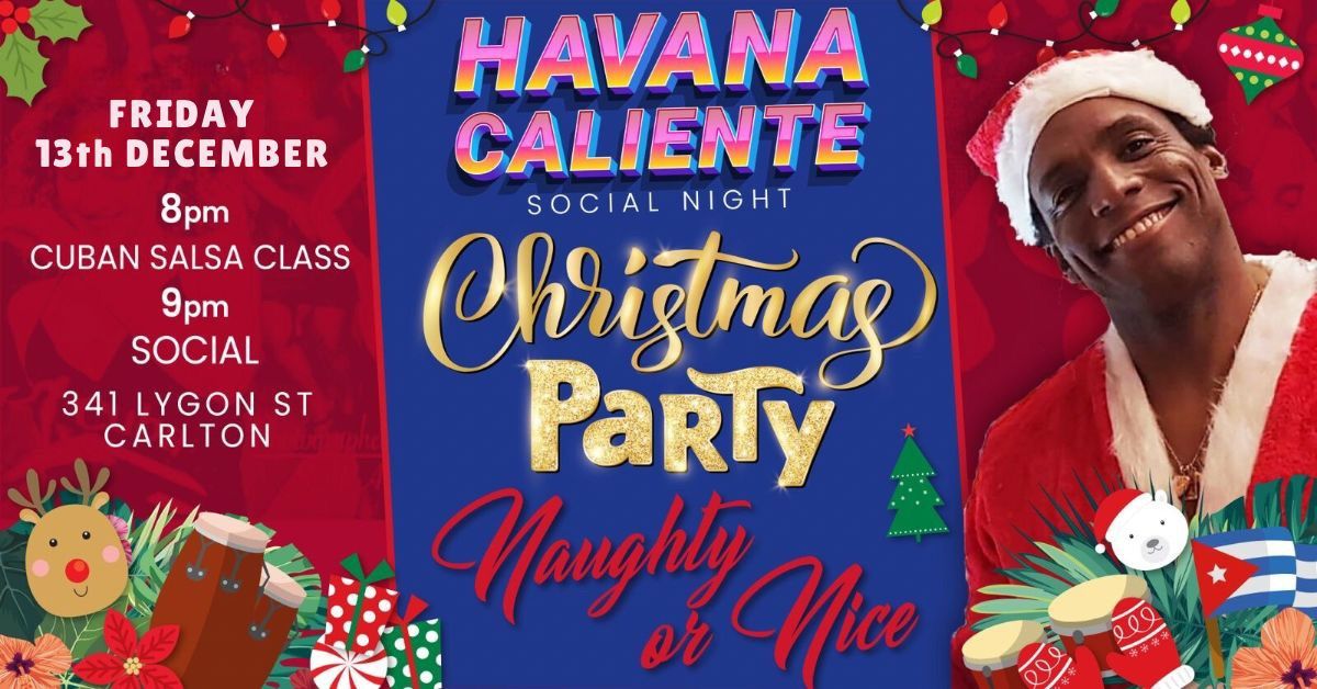 Havana Caliente Christmas Party