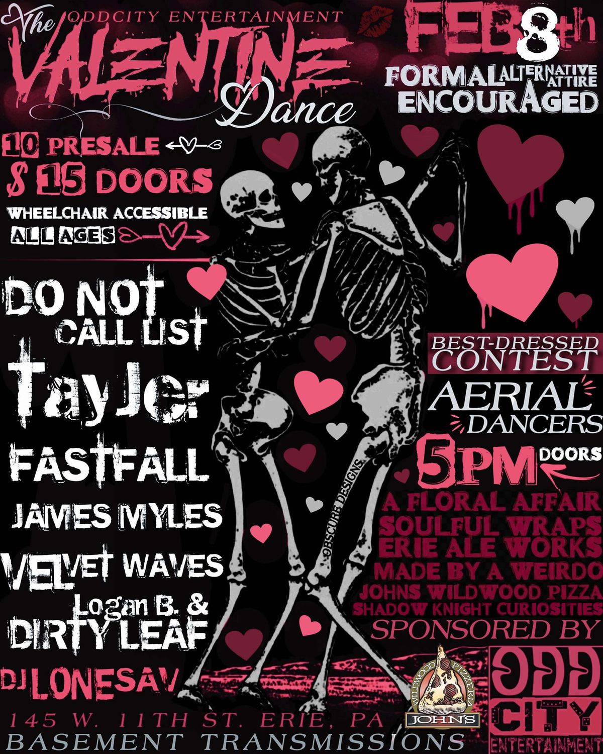 The Valentine Dance at Basement Transmissions 