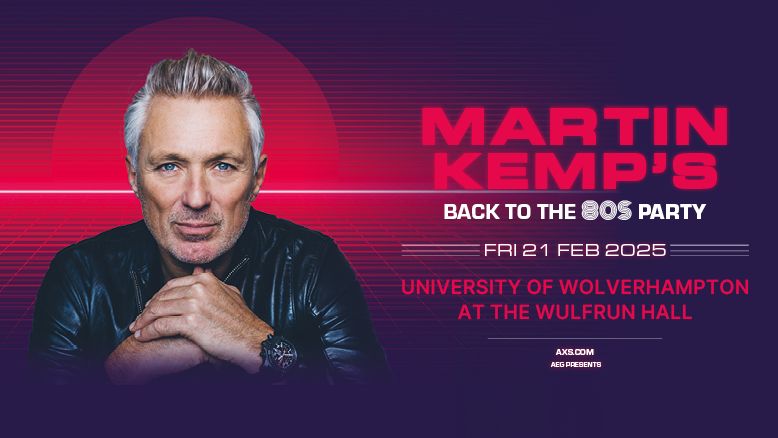 Martin Kemp's Back to the 80's Party