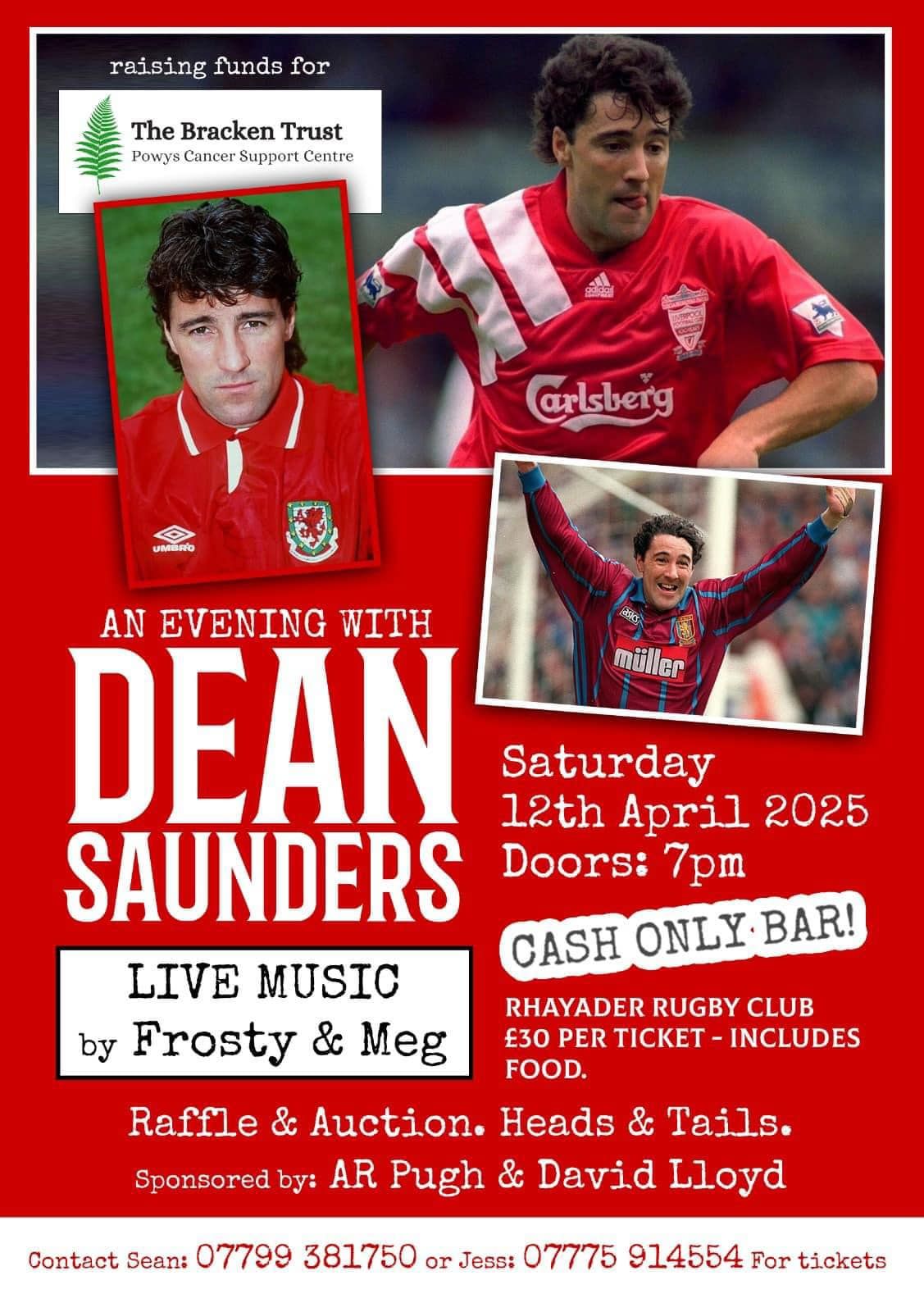 An Evening with Dean Saunders