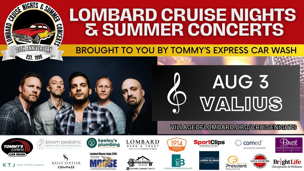 Valius at Lombard Cruise Nights & Summer Concerts