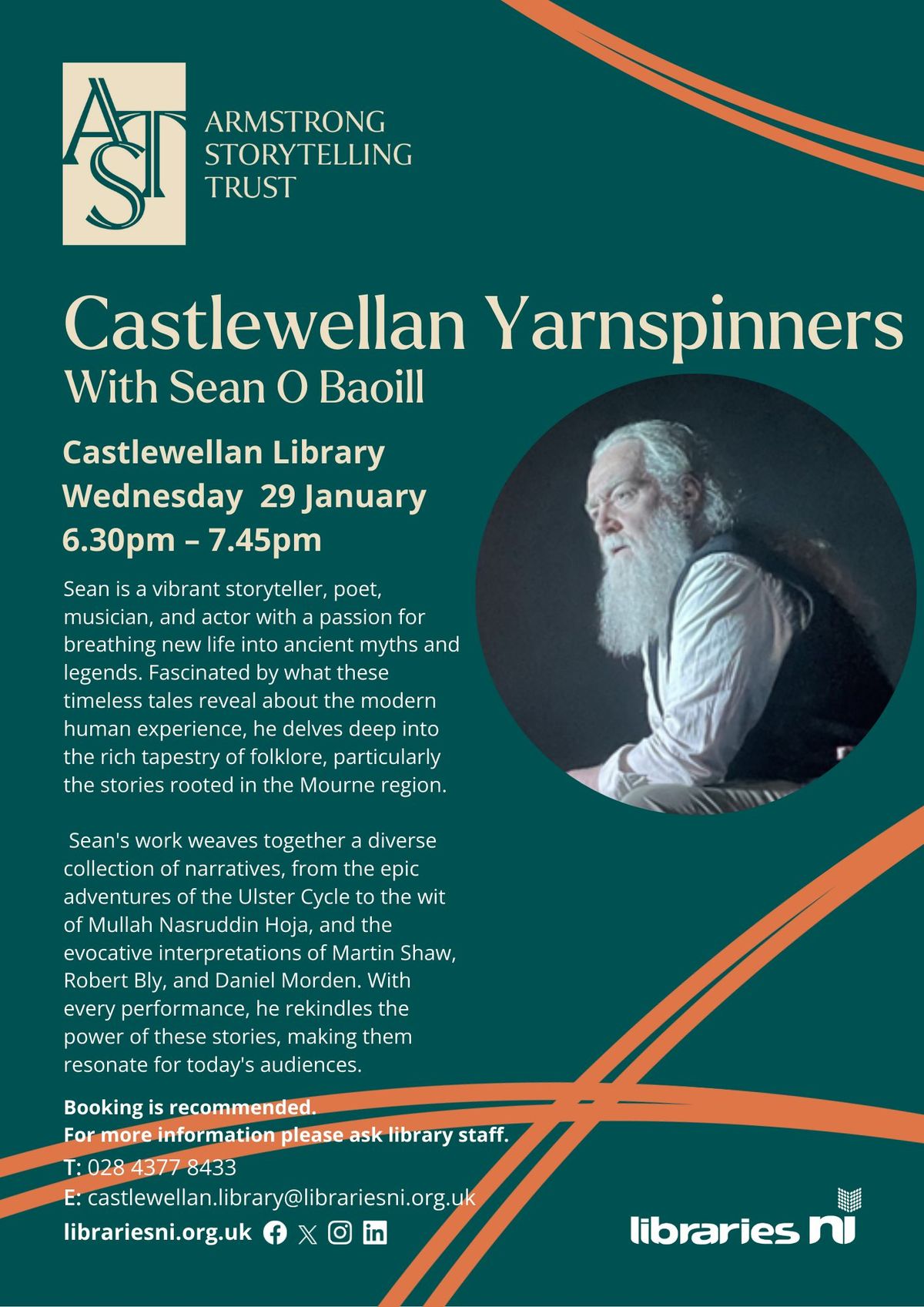 Castlewellan Yarnspinners with Sean O Baoill