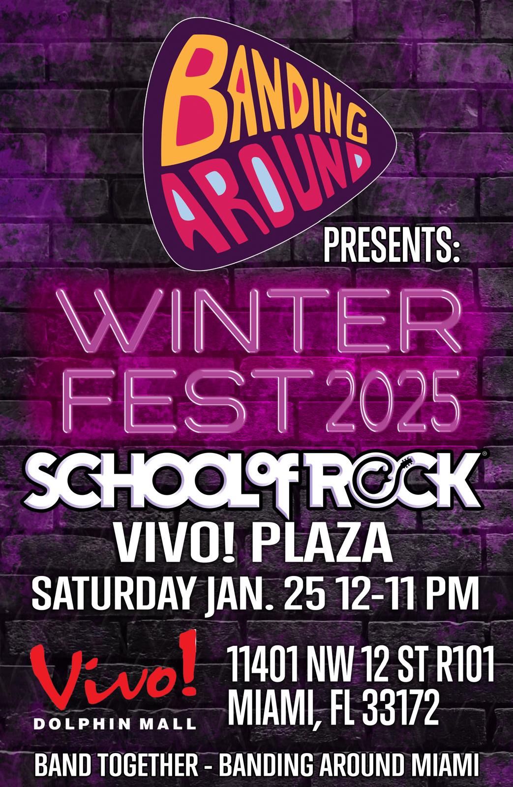 Banding Around Presents Miami Winter Fest 2025