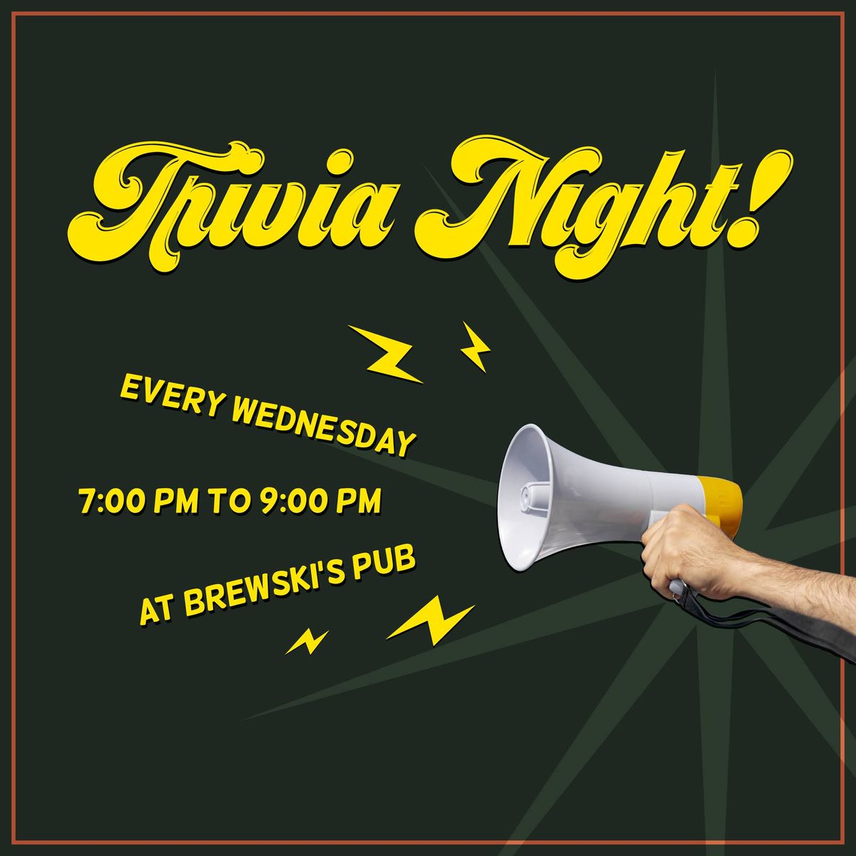 Trivia Night at Brewski's Pub