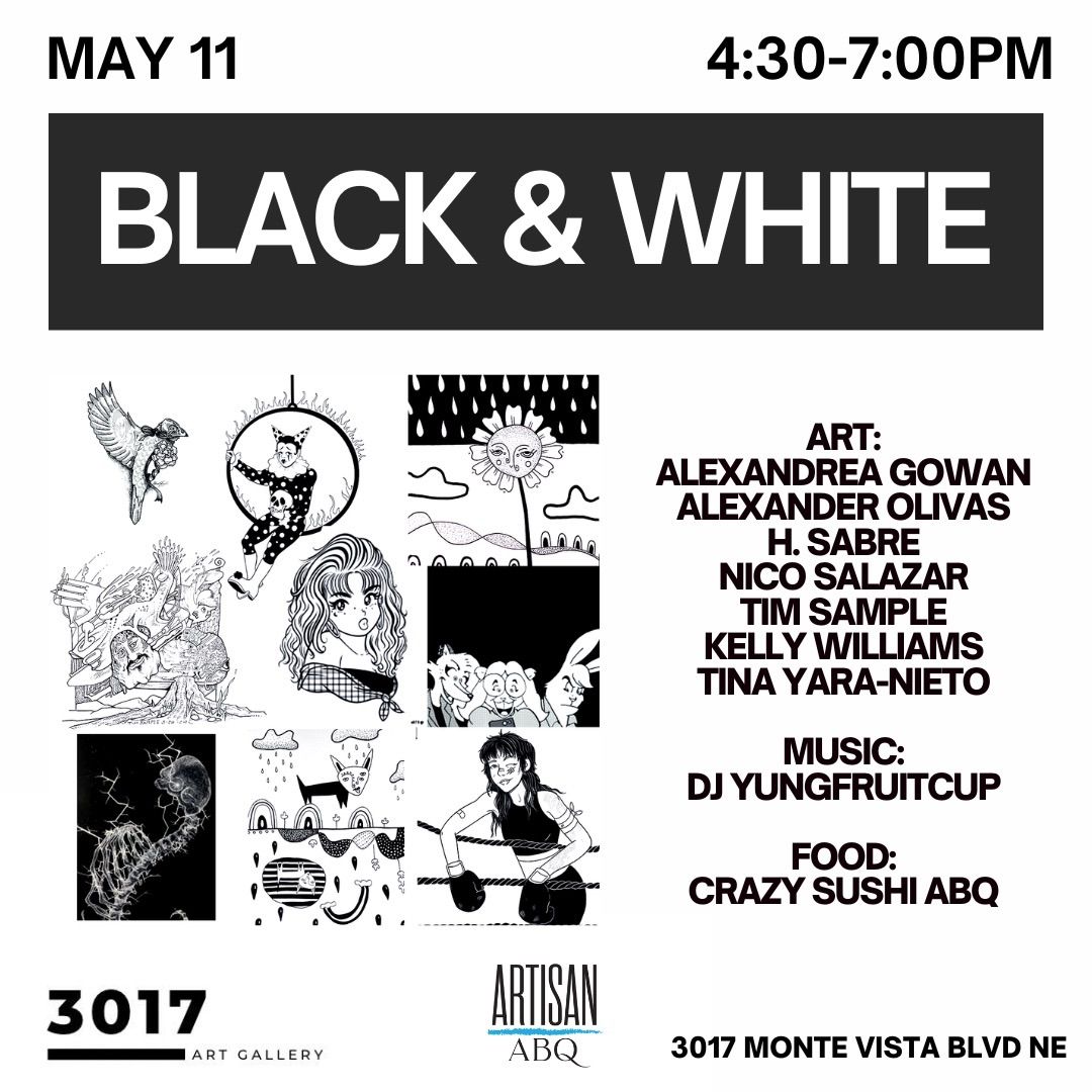 Black & White Art Exhibit 