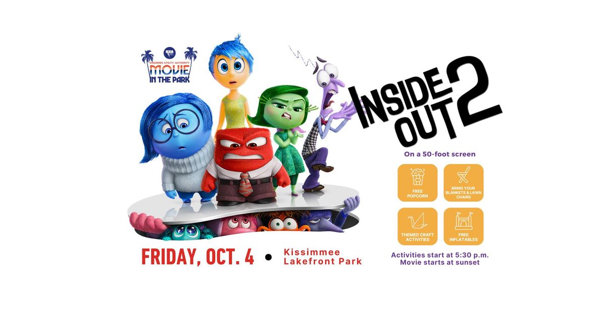 Movie in the Park: Inside Out 2