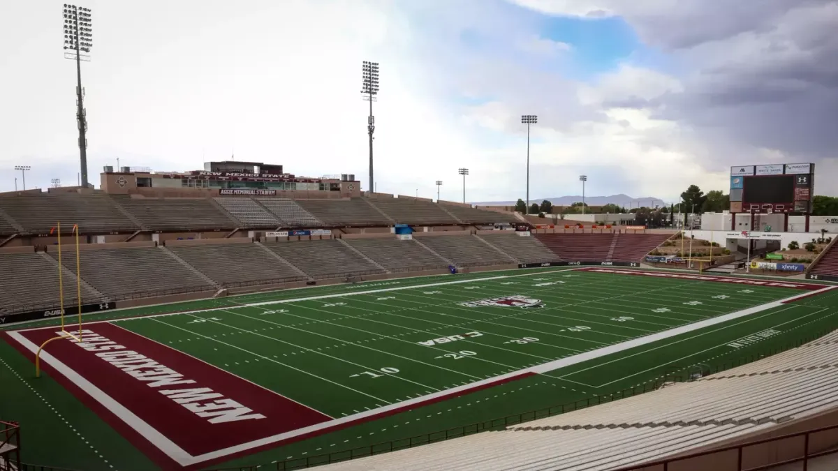 Parking Missouri State Bears at New Mexico State Aggies Football