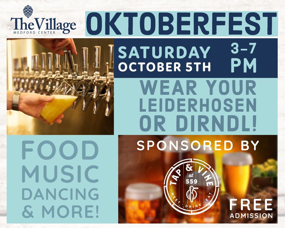 OKTOBERFEST - Sponsored by Tap & Vine