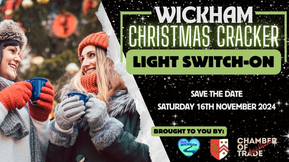 Wickham Christmas Cracker Light Switch-On