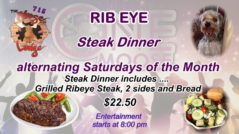 Ribeye Steak Dinner Night