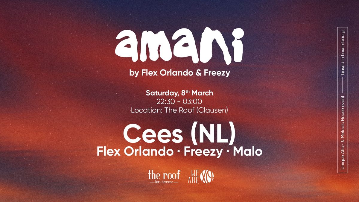 amani by Flex Orlando & Freezy | Rooftop Edition