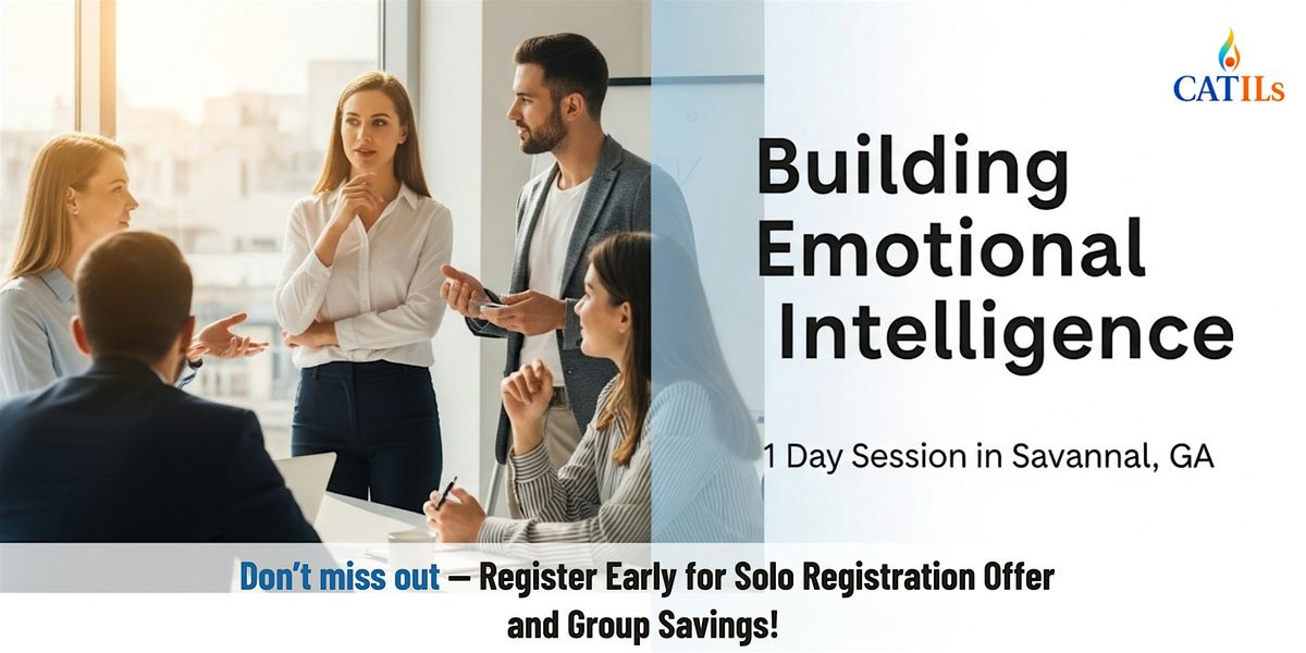 Building Emotional Intelligence \u2013 1 Day Session in Savannah, GA