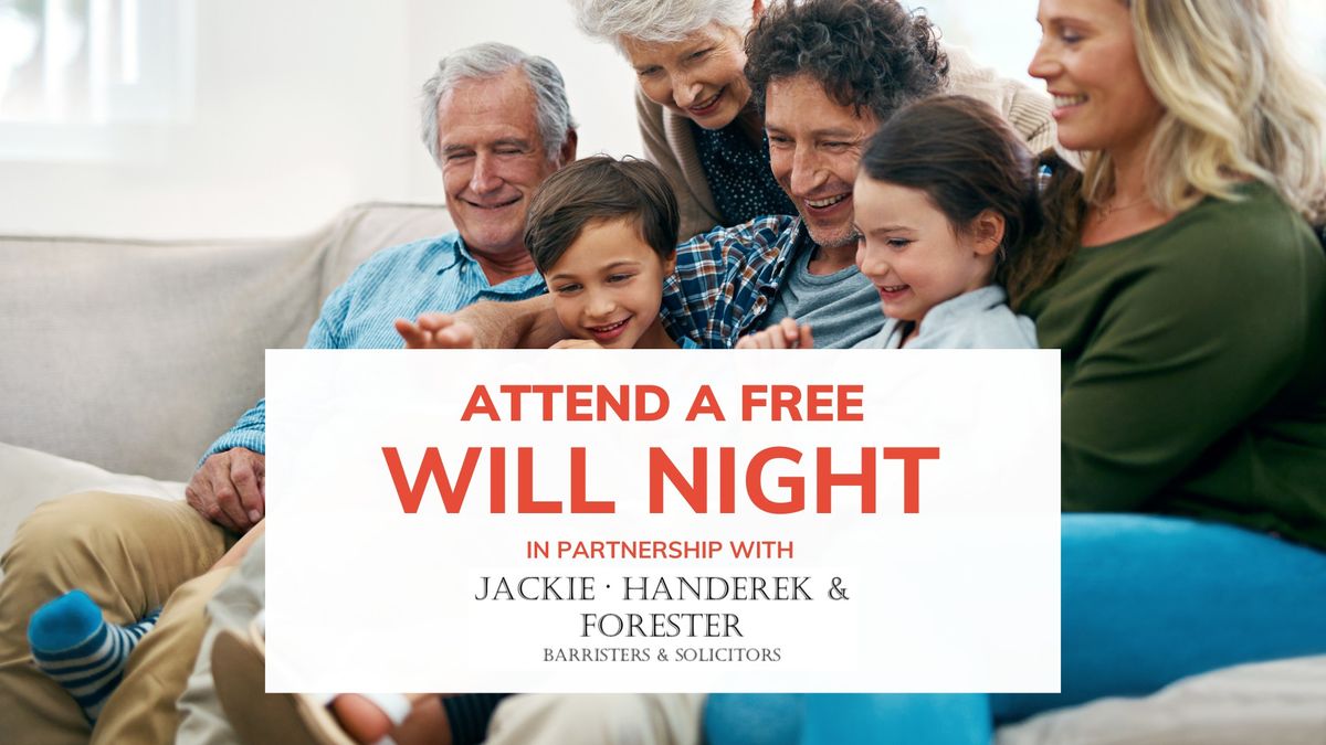 FREE Will & Estate Planning Session