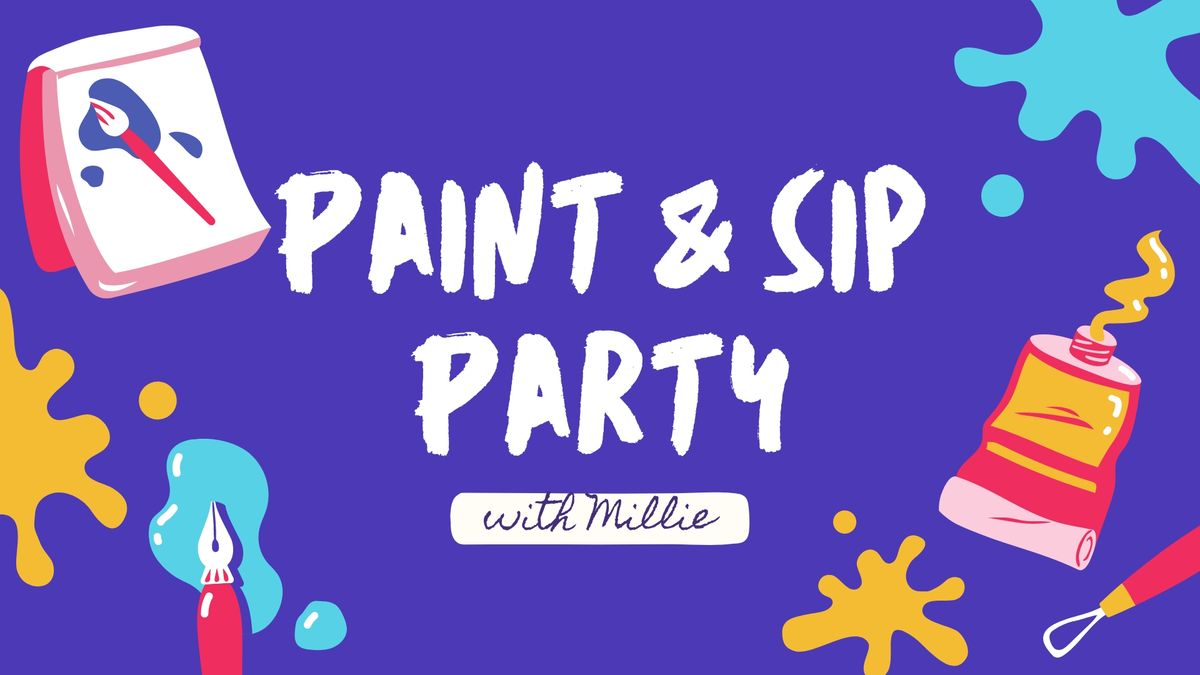 Paint & Sip Party 