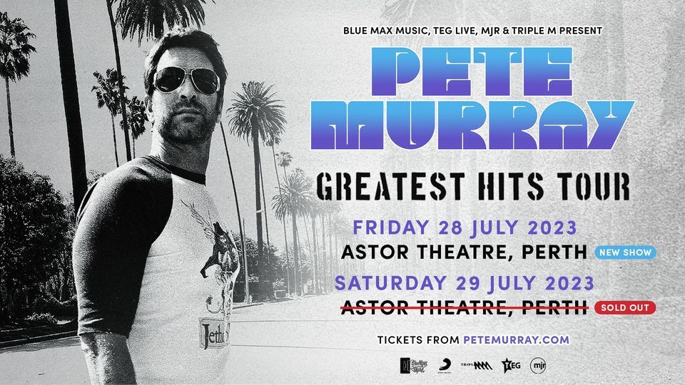 Pete Murray | Greatest Hits Tour 2023 - Perth