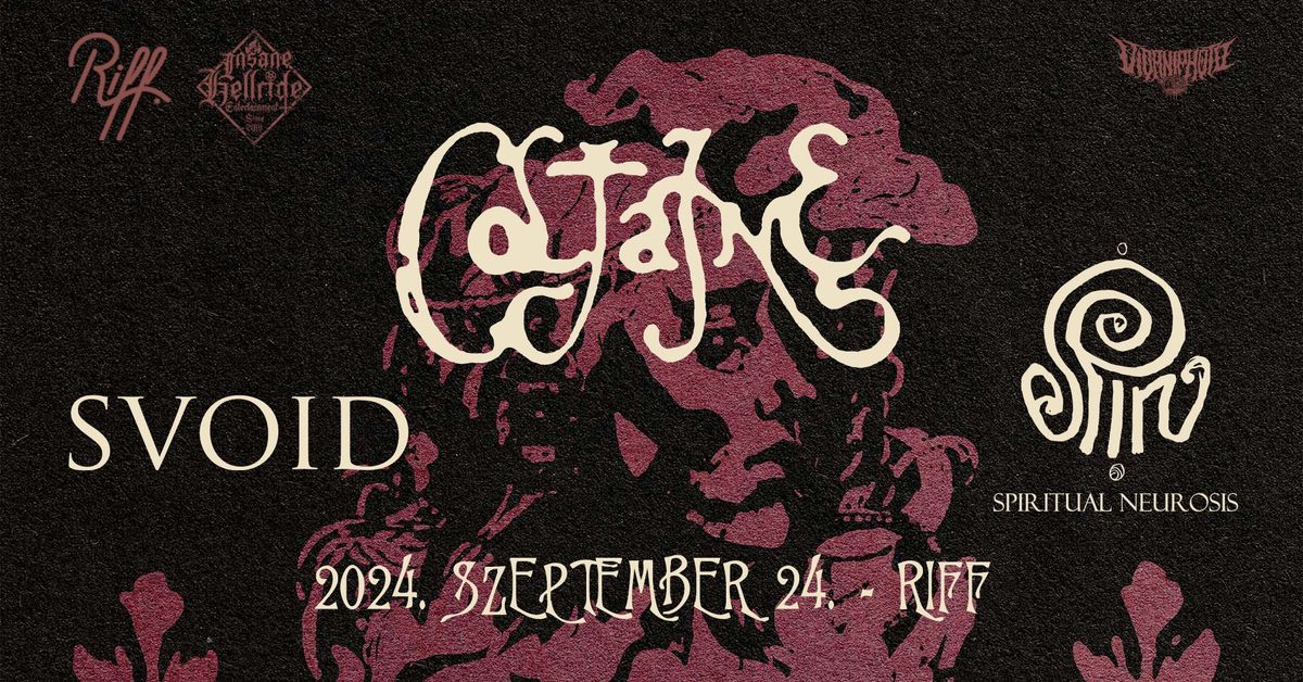 COLTAINE (DE) | SVOID | SPIRITUAL NEUROSIS @ RIFF BUDAPEST