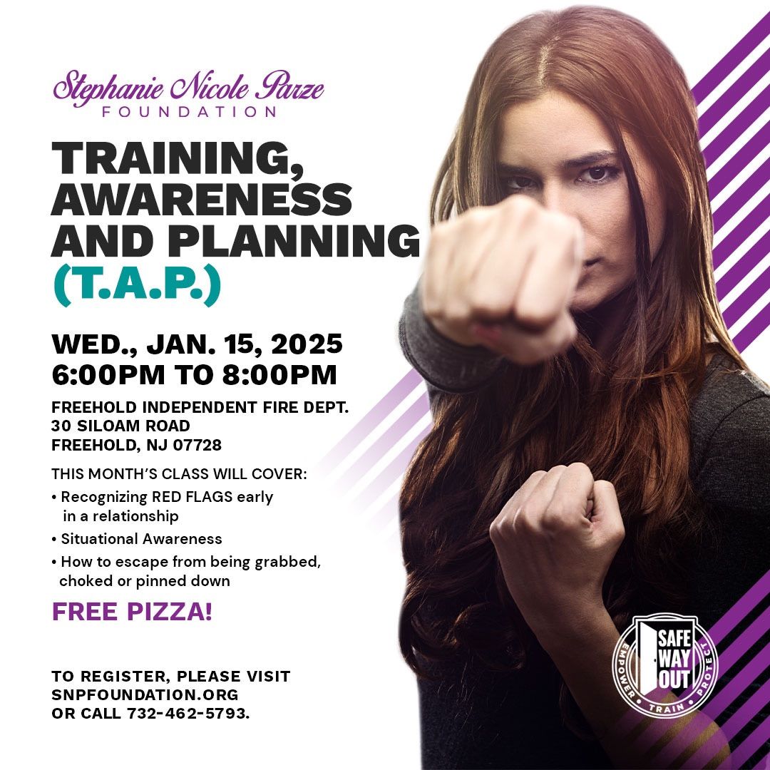 Free pizza\/self-defense class 