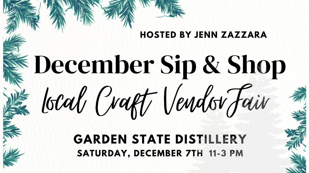 December Sip & Shop