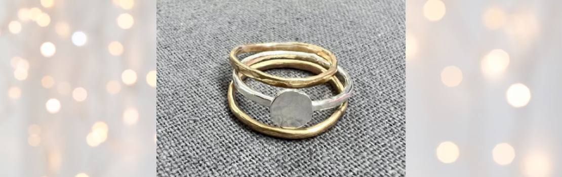 Gold & Silver Stacking Rings - January 8