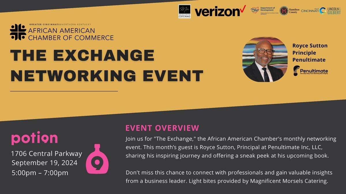 AACC's September Exchange Networking Event