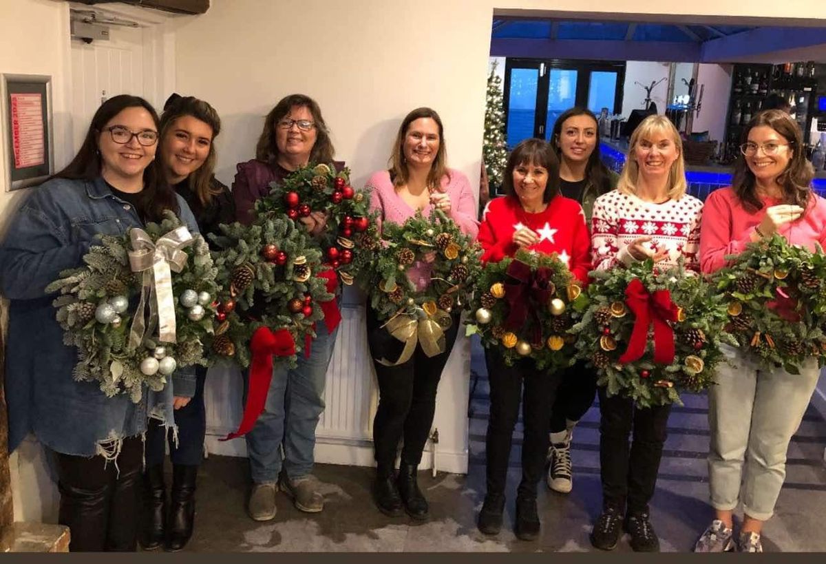 Unleash Your Creativity This Christmas with Our Festive Wreath-Making Workshop! \ud83c\udf84\u2728